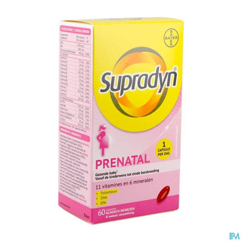 SUPRADYN PRENATAL CAPS 60