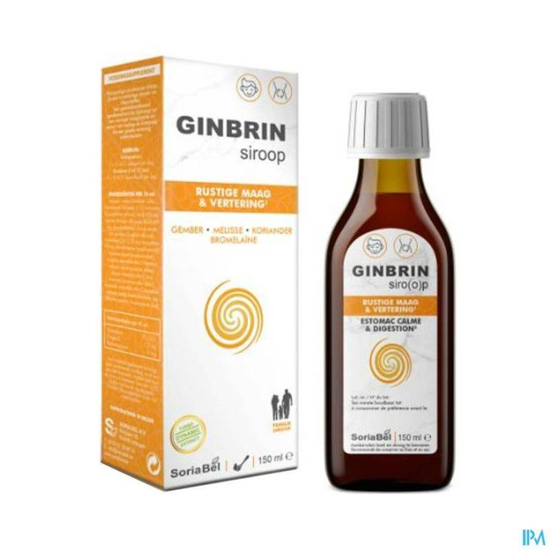 SORIA SIROP GINBRIN FL 150ML