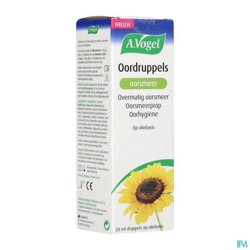 VOGEL OORSMEER DRUPPELS 20ML