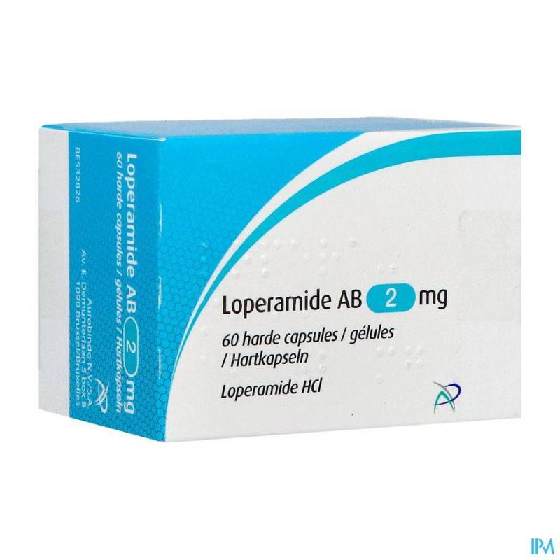 LOPERAMIDE AB 2MG HARDE CAPS 60 X 2MG