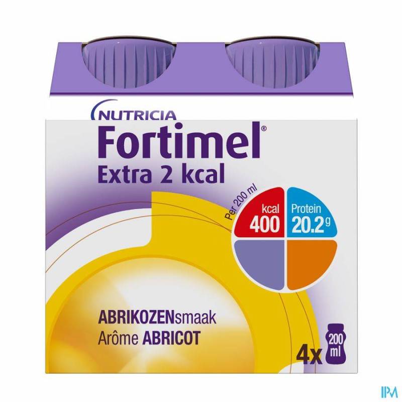 FORTIMEL EXTRA 2KCAL ABRICOT 4X200ML