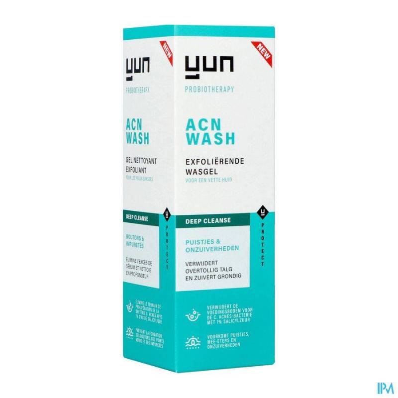 YUN ACN DEEP EXFOLIATING FACE WASH 150 M