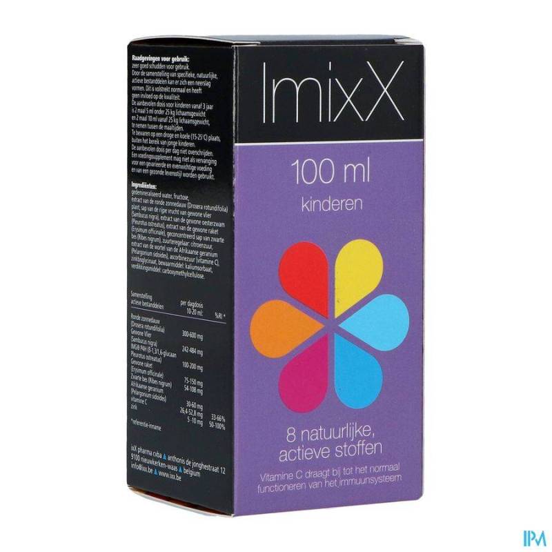 IMIXX SIROOP 100ML NF