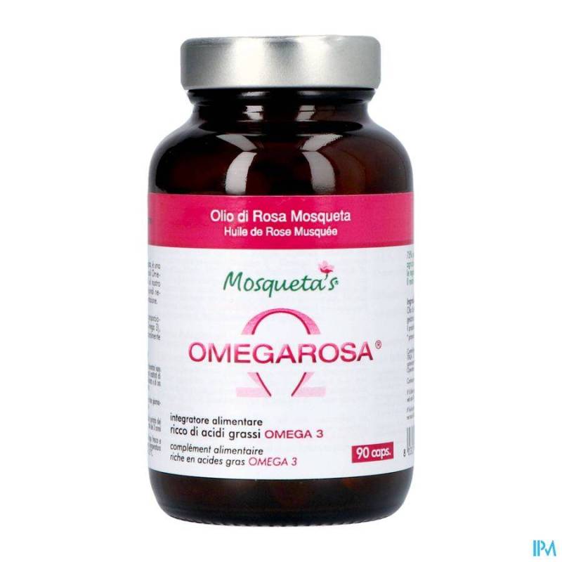 MOSQUETAS OMEGAROSA HUILE ROSE MUSQUEE FL CAPS 90