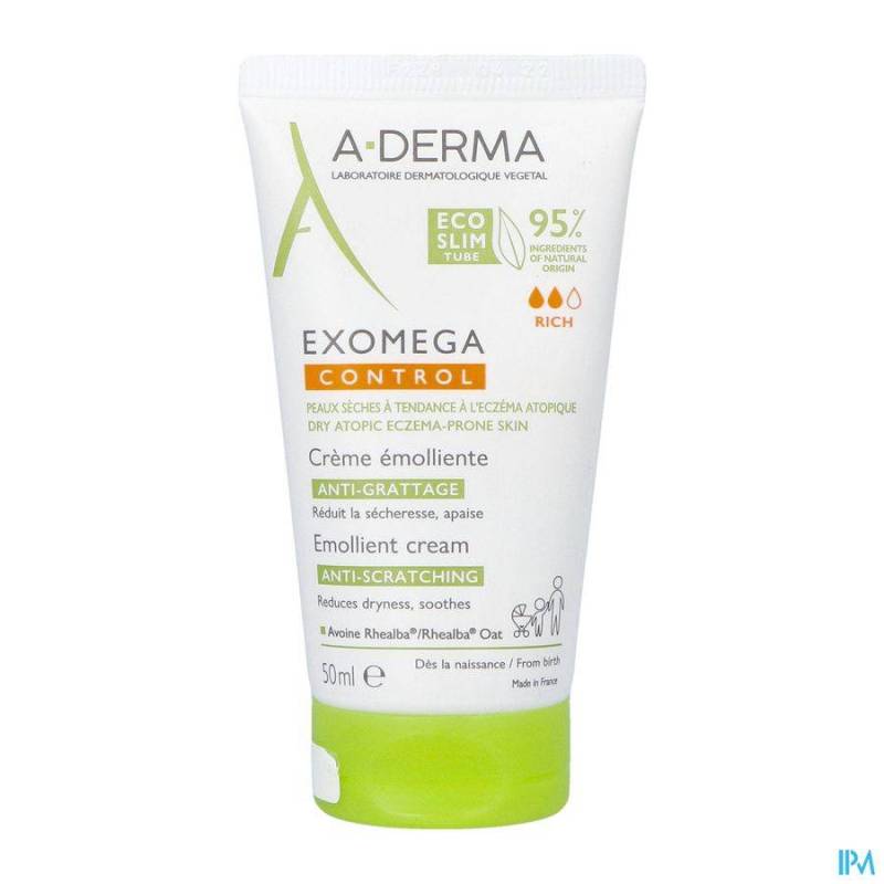 ADERMA EXOMEGA CONTROL CREME EMOLLIENT 50ML