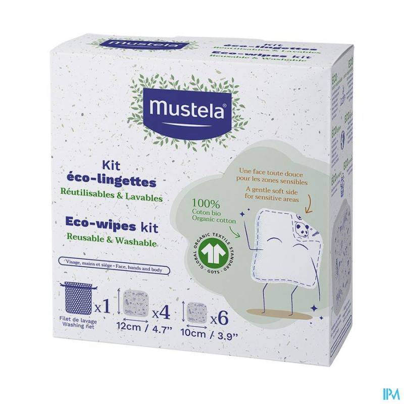 MIJN 1STE KIT ECO DOEKJES 10 ST