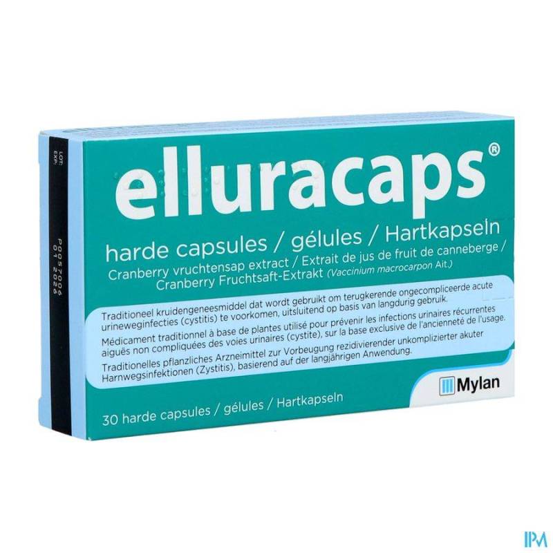 ELLURACAPS CAPS DUR 30 X 36MG HDPE