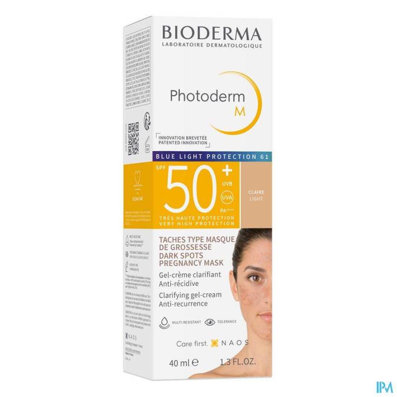 BIODERMA PHOTODERM M CLAIR IP50 40ML