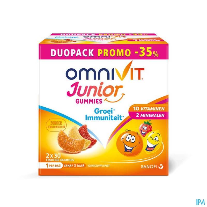 OMNIVIT JUNIOR GUMMIES DUOPACK -35%