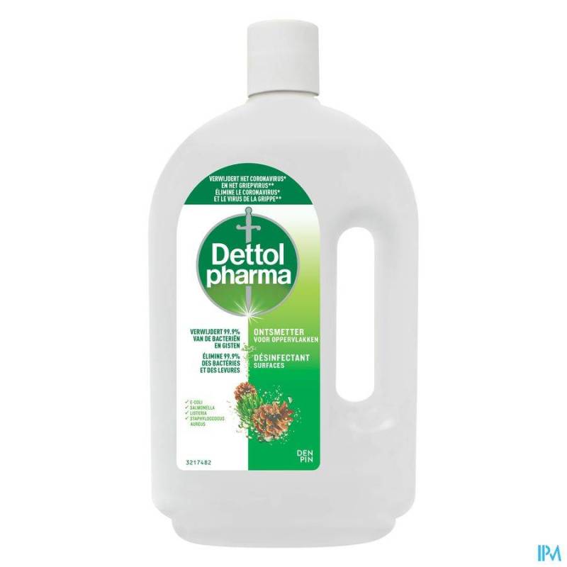 DETTOLPHARMA DESINFECTANT SURFACES PINE 1L