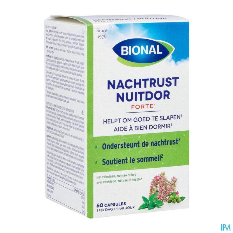 BIONAL NACHTRUST FORTE CAPS 60