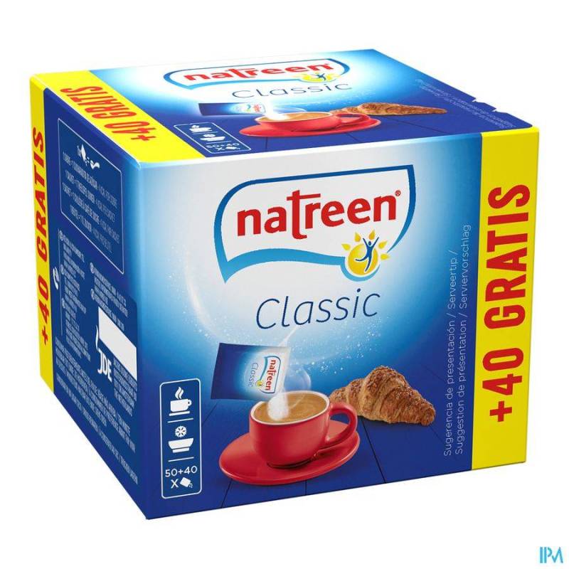 NATREEN POEDER ZAKJES 1 G 90 ST