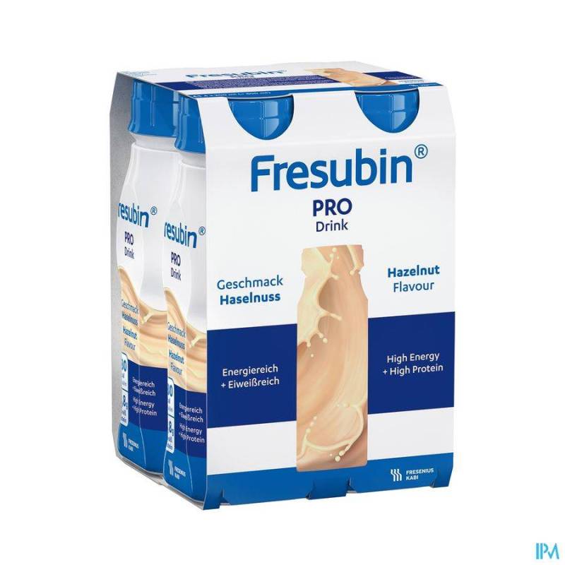 FRESUBIN PRO DRINK HAZELNOOT 4X200ML