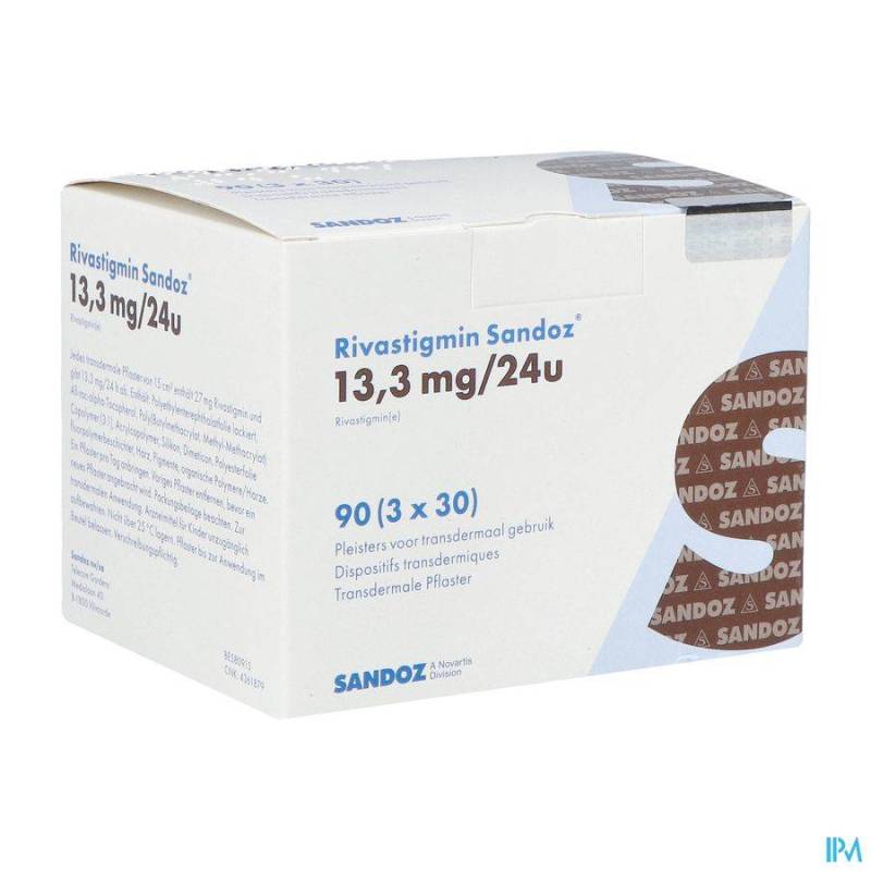 RIVASTIGMIN SANDOZ 90 PATCH 13,3MG/24U N