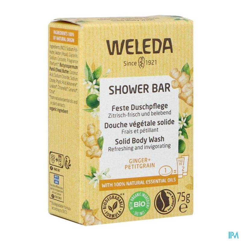 WELEDA SHOWER BAR CITRUSY FRESH 75G