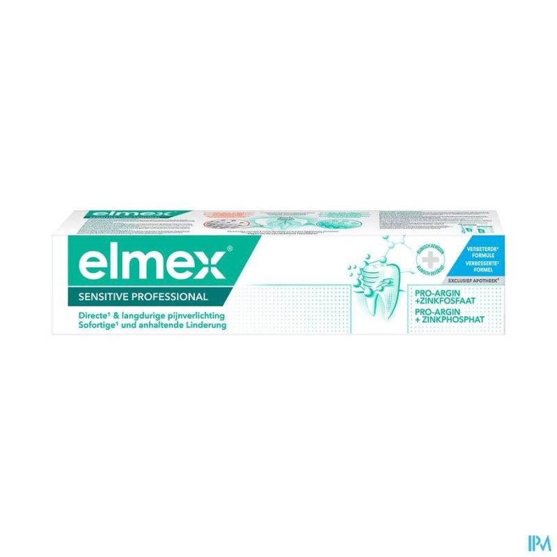 ELMEX SENSITIVE PROFESSIONAL DENTIFRICE TUBE 75ML