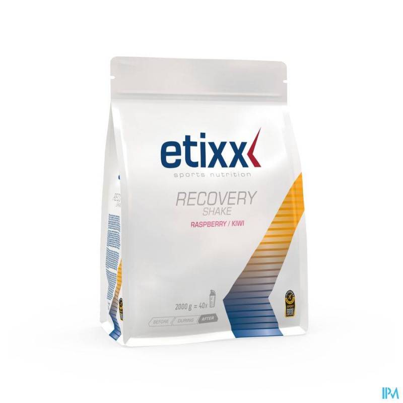 ETIXX RECOVERY SHAKE RASPBERRY-KIWI POUCH 2KG