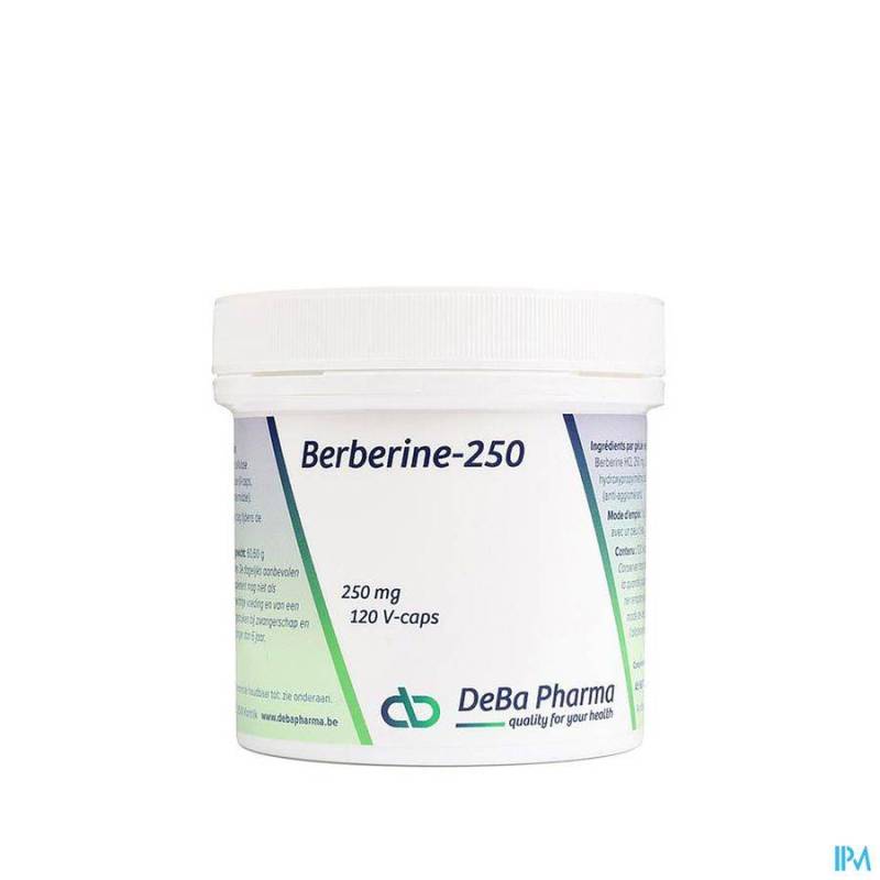 BERBERINE 250MG V-CAPS 120