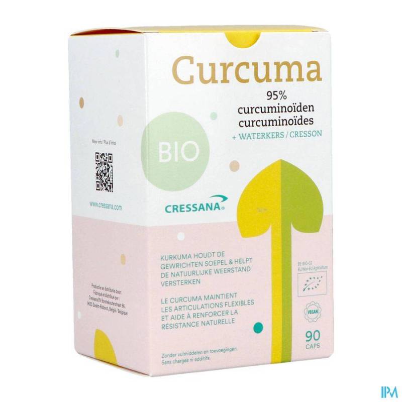 CRESSANA BIO CURCUMA CAPS 90