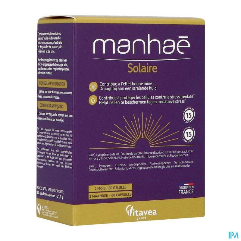 VITAVEA MANHAE SOLAIRE COMP 60