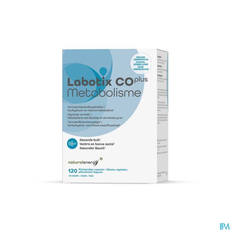 LABOTIX CO PLUS METABOLISME NATURAL ENERGY CAPS120