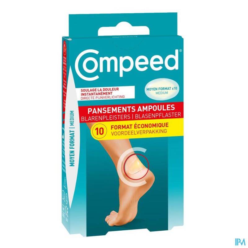 COMPEED PANSEMENT AMPOULES MOYEN FORMAT ECON. 10