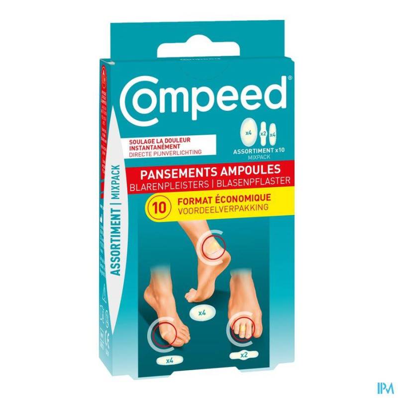 COMPEED PANSEMENT AMPOULES FORMAT ECONOMIQUE 10