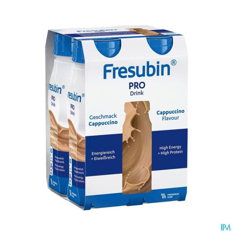 FRESUBIN PRO DRINK CAPPUCCINO FL 4X200ML