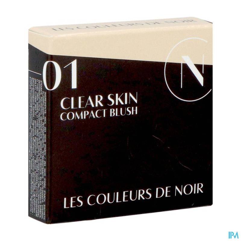 LES COULEURS DE NOIR SOFT TOUCH BLUSH S/TALC 01