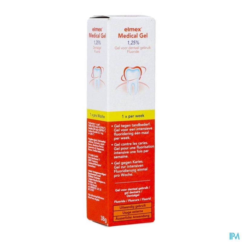 ELMEX GEL MEDICAL A/CARIES 38 G NF