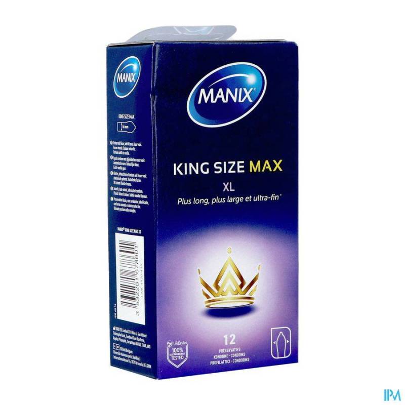 MANIX KING SIZE MAX BTE 12