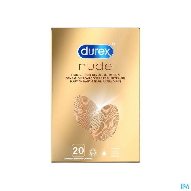 DUREX NUDE CONDOOMS 20