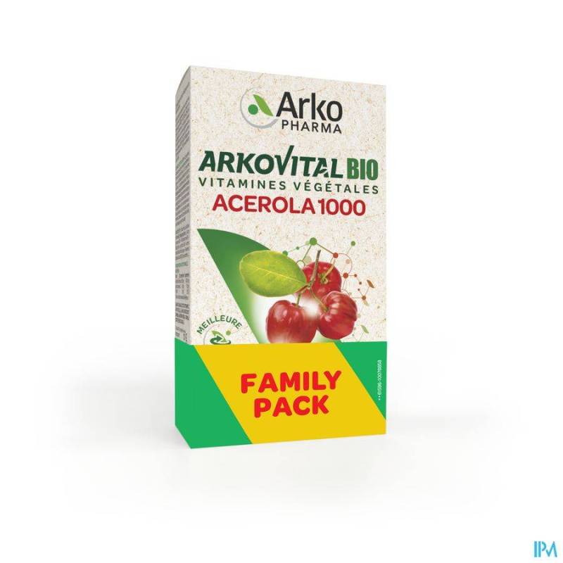 ARKOVITAL ACEROLA 1000 BIO DUOPACK COMP 2X30