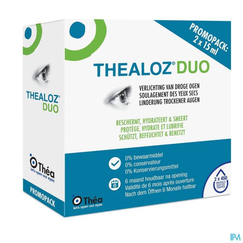 THEALOZ DUO OOGDRUPP PROMO       2X15ML