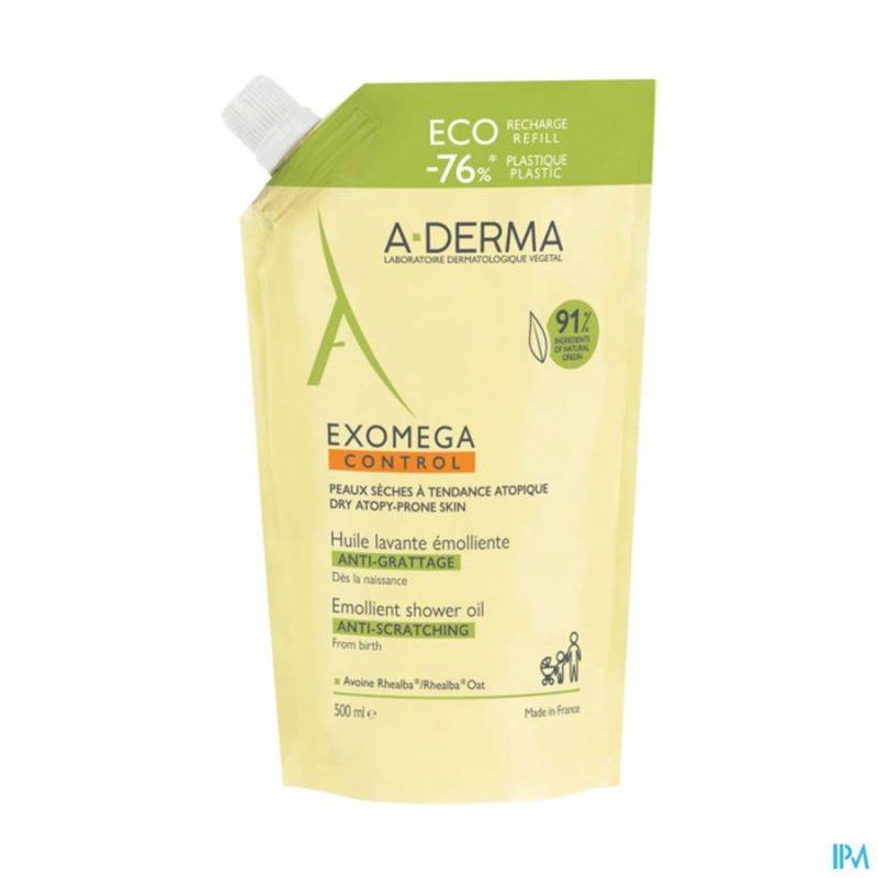 ADERMA EXOMEGA CONTROL HUILE EMOLL. REFILL 500ML