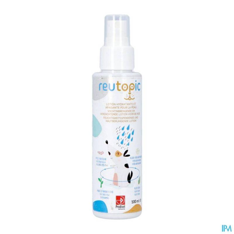 REUTOPIC LOTION HYDRA APAISANTE PEAU CANINE 100ML