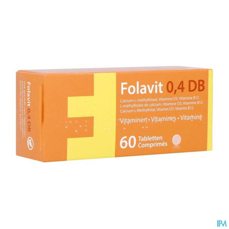 FOLAVIT 0,4MG DB TABL 60