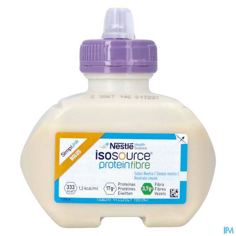 ISOSOURCE PROTEIN FIBRE BOLUS 24X250ML