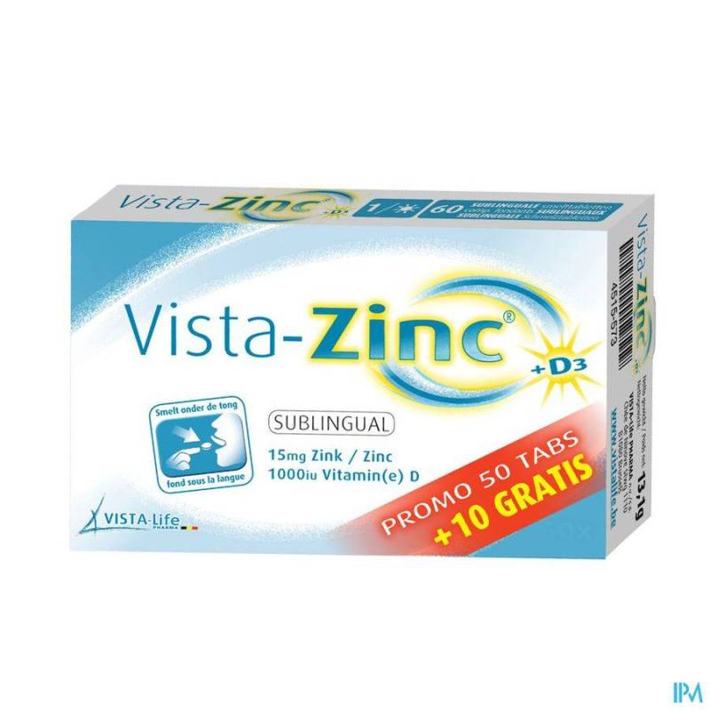 VISTA ZINC COMP FONDANT 50  10 GRATIS