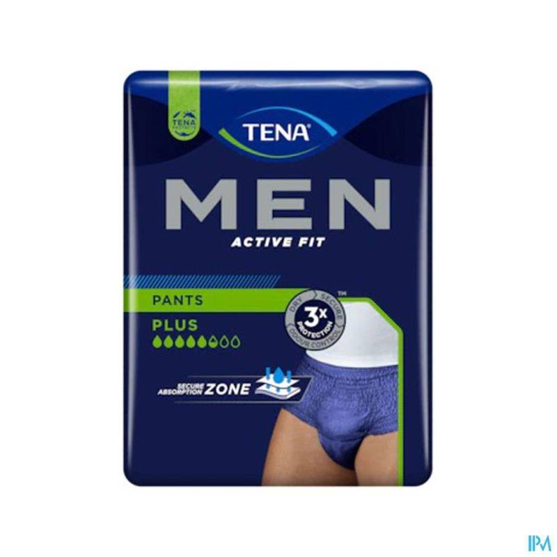 TENA MEN ACTIVE FIT PANTS PLUS BLAUW L/XL10 772610