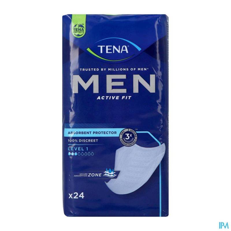 TENA MEN ACTIVE FIT LEVEL 1 24 750651