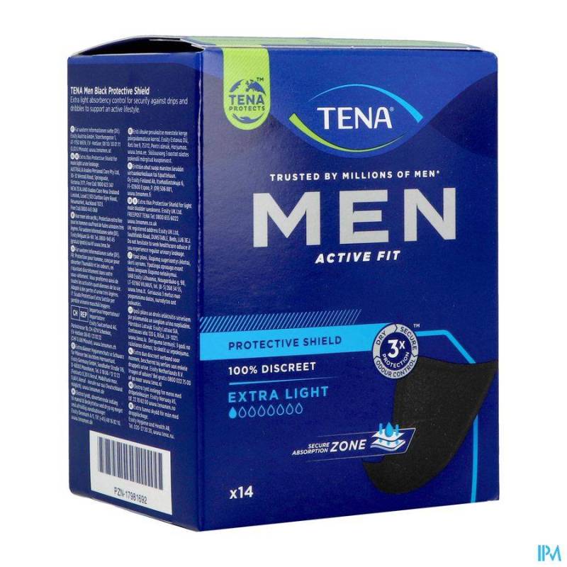 TENA MEN ACTIVE FIT PROTECTIVE SHIELD 14 750403