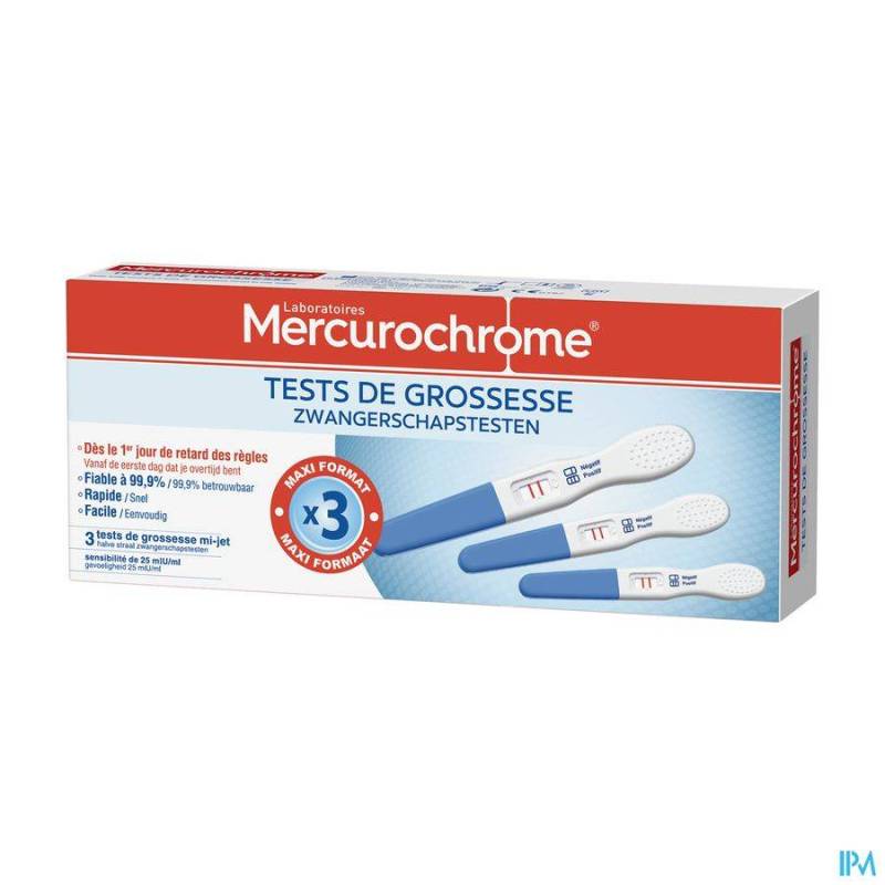 MERCUROCHROME TESTS GROSSESSE 3