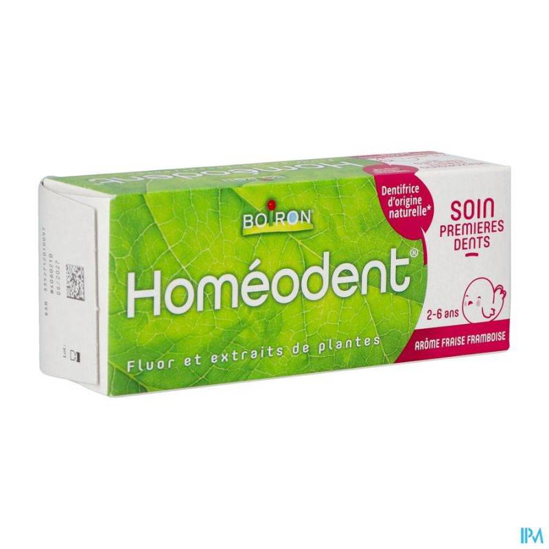 HOMEODENT 1ST TEETH CARE STRAWB.&RASPB. TANDP.50ML