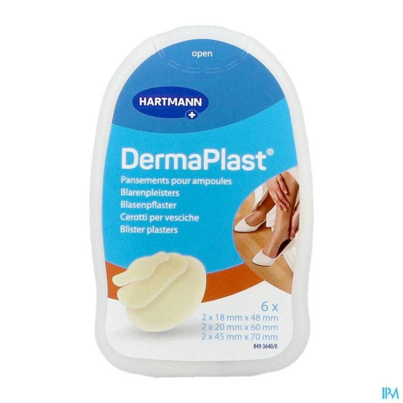 DERMAPLAST EFF BLAREN HIEL NF       6STUK