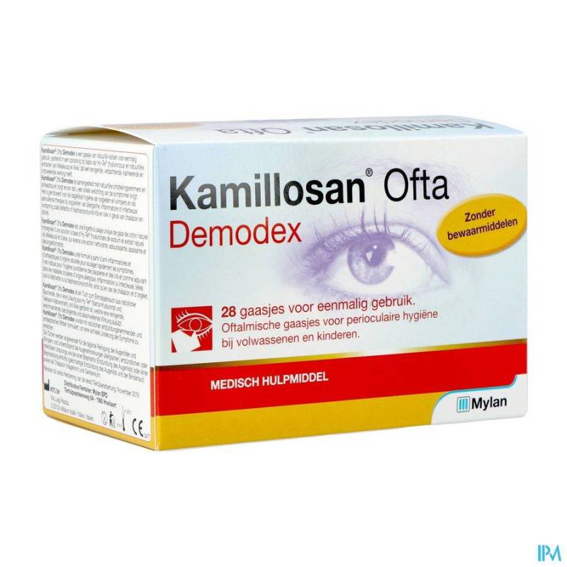 KAMILLOSAN OFTA DEMODEX DOEKJES 28