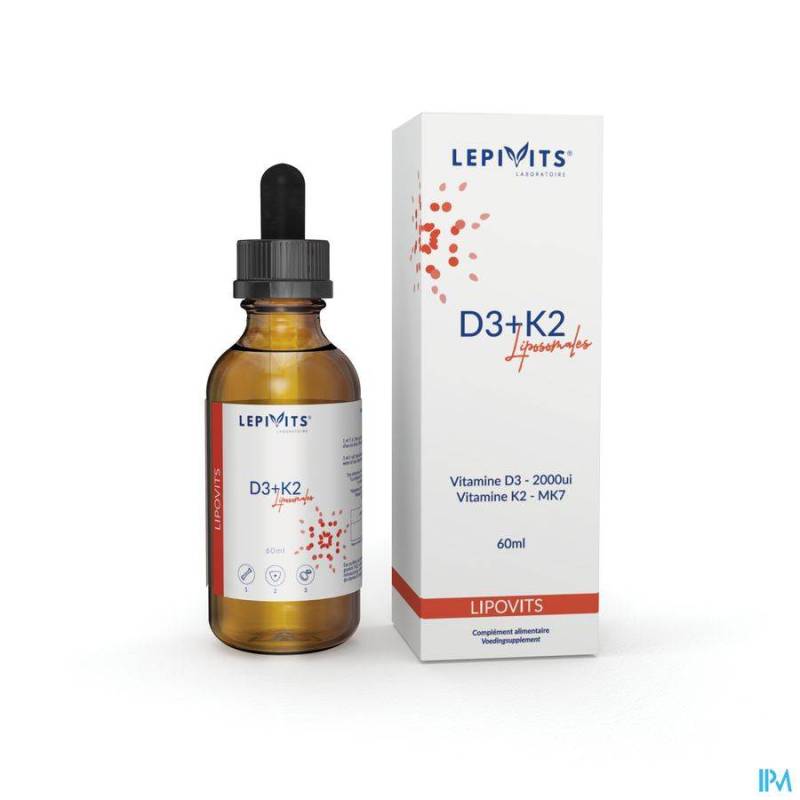 LEPIVITS VIT D3K2 LIPOSOMAAL VEGAN FL 60ML