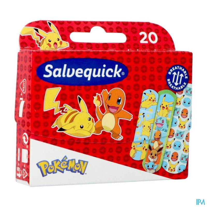 SALVEQUICK PANSEMENTS POKEMON EXP 20