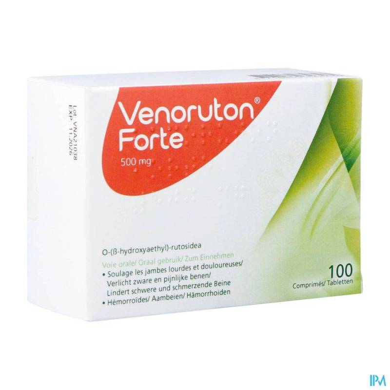 VENORUTON FORTE 500 ORIFARM COMP 100X500MG PIP