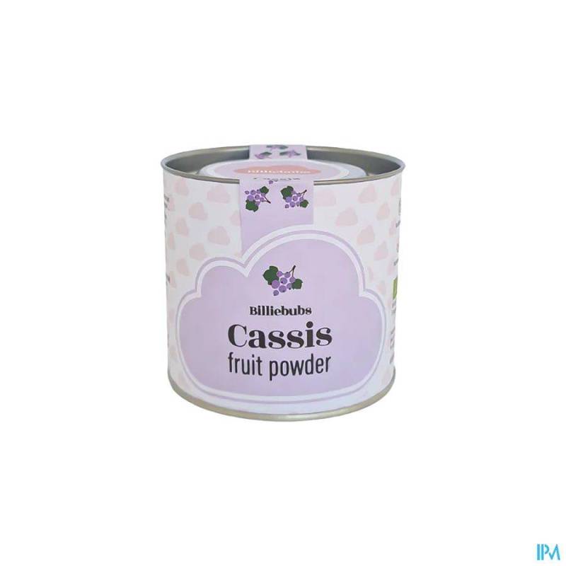 BILLIEBUBS CASSIS FRUIT POWDER 75G